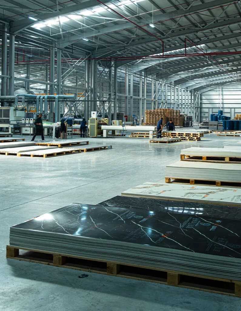 Porfloor production facility